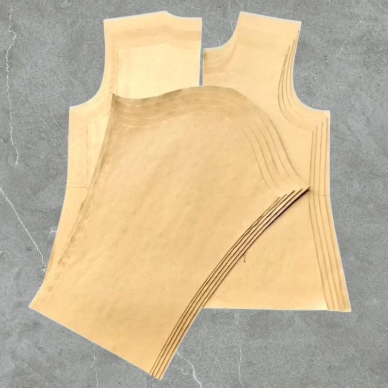 เสื้อผ้าผู้หญิง SHORT-SLEEVED LONG-SLEEVED เสื้อผ้า PATTERN / BASIC PATTERN 5 SIZES