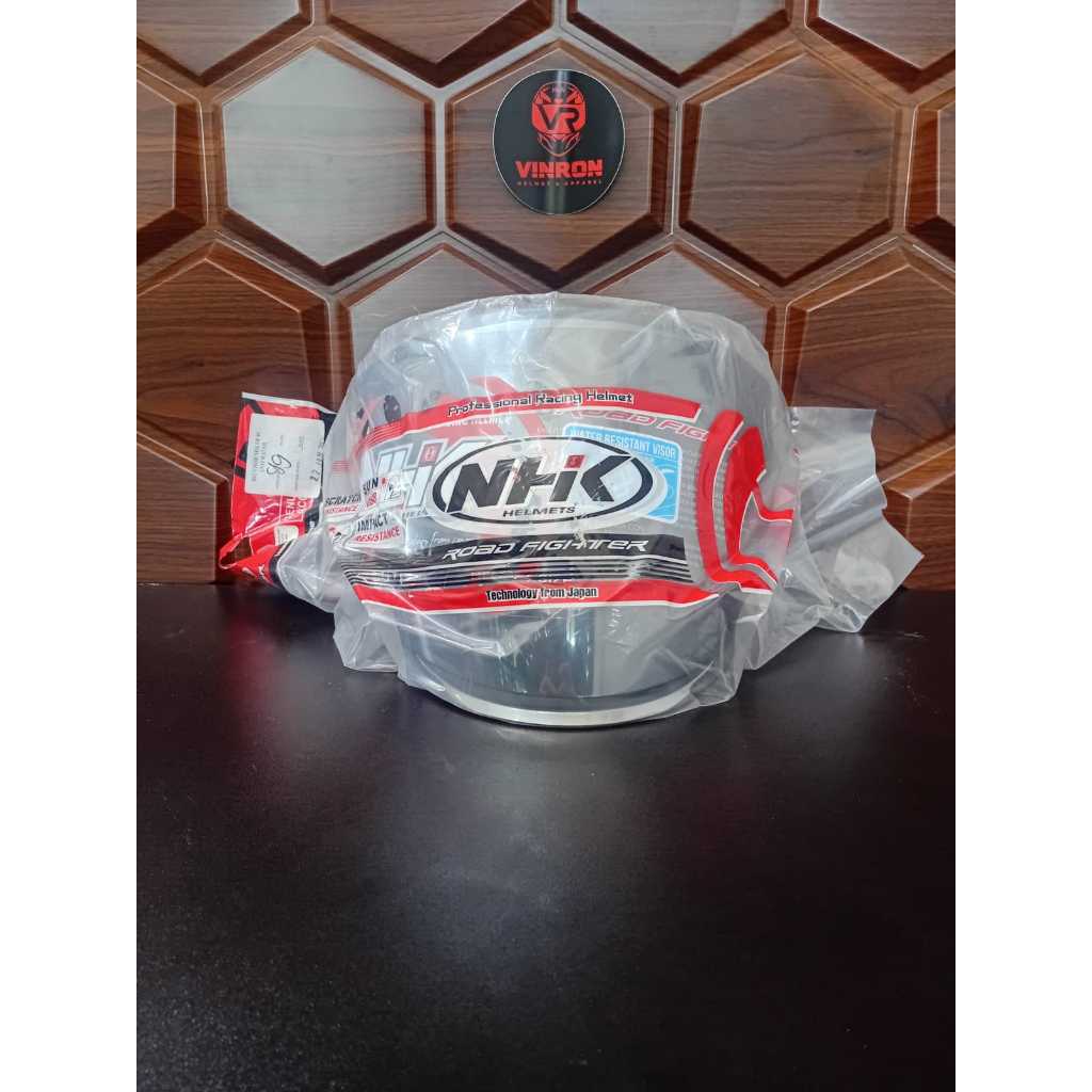 NHK R6 หมวกกันน็อค VISOR สีเงิน