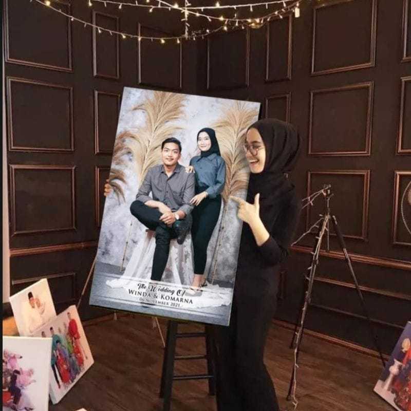PRE-WEDDING PHOTO PRINTING PLUS 30R MDF BOARD FRAME (40X60)
