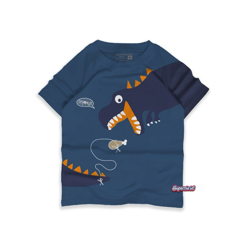 เสื้อยืดเด็กชาย 3-12 ปี Character AWSM DINO TEES Superzie