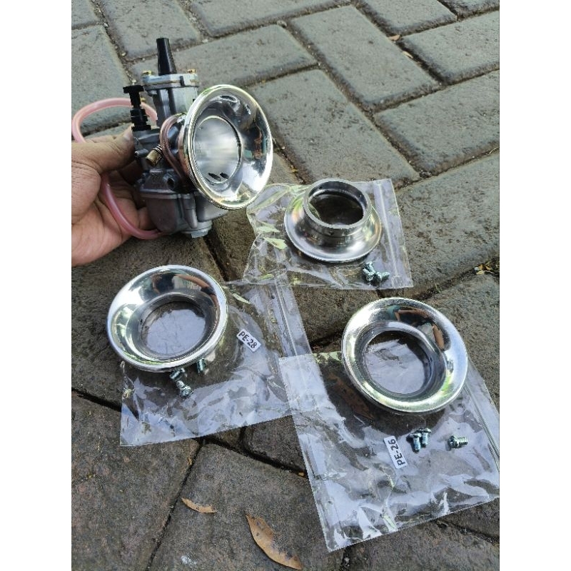 คาร์บูเรเตอร์กรวย Velocity super ไถพรวน premium fe 28 และ pwk 26