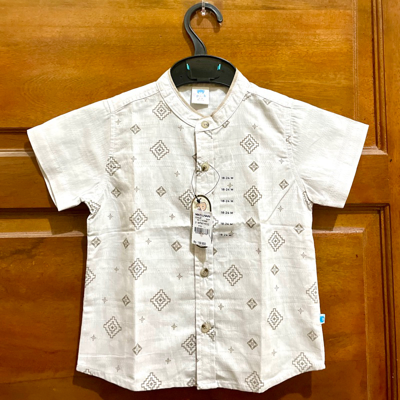 เสื้อเชิ้ต KEMEJA และ Koko P1PINIK0/L1TTLE.e M BABY