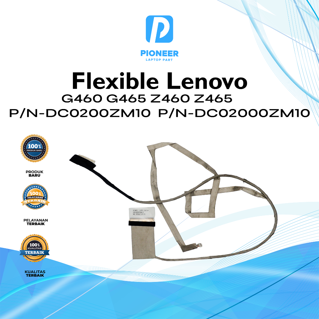 ยืดหยุ่น Lenovo G460 G465 Z460 Z465 P/N-DC0200ZM10 P/N-DC02000ZM10