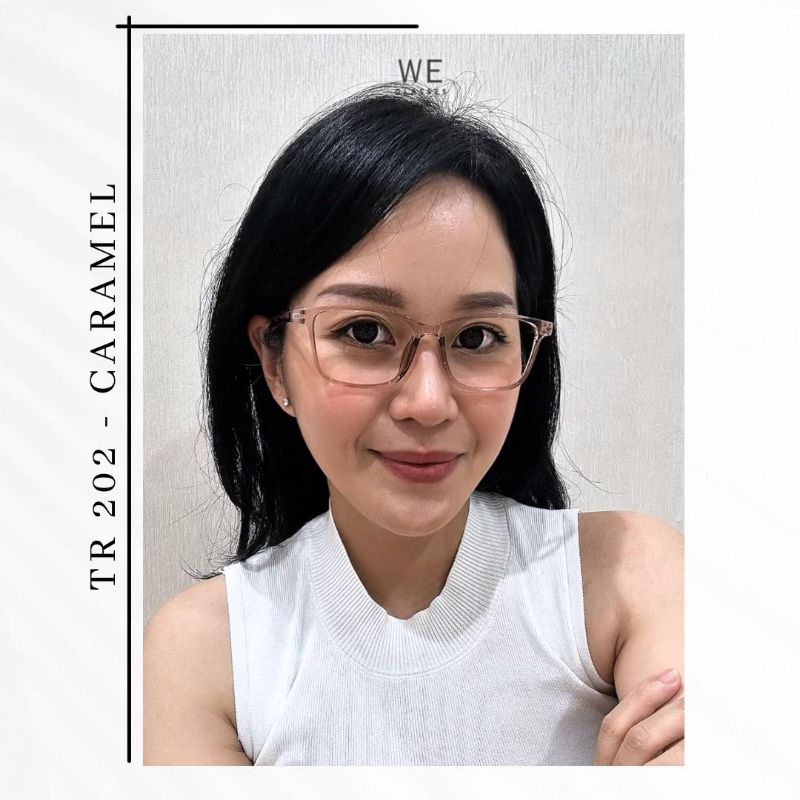 WEGLASSES TR 202 แว่นตา UNISEX, กรอบเล็ก ELASTIC