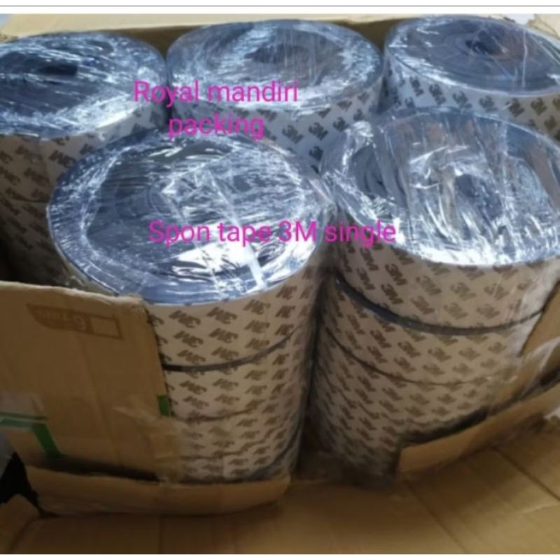 3M เทปฟองน้ํา / ฟองน้ําเดี่ยว หนา 8mm x 3cm x 1m