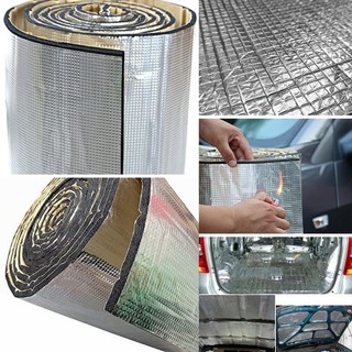 Peredam Suara Panas Mobil Aluminium Foil Noise Insulation 2M 50cm Peredam Kap Mobil Universal