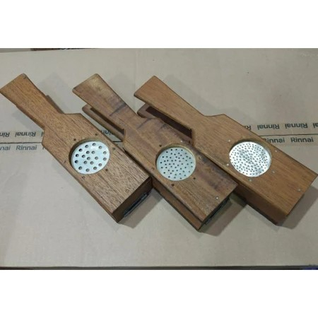 ไม้ MOLD ULIN ROOT PINANG/PUTU MAYANG/LAKSA กระทะเหล็กหล่อไม้