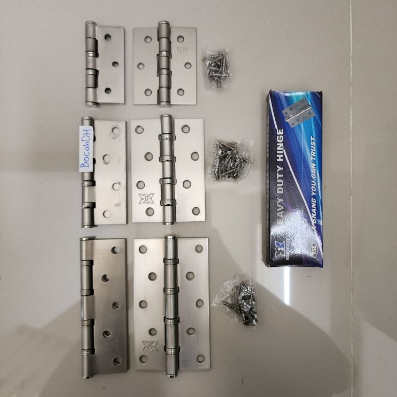 ประตู/WINDOW บานพับ ขนาด 5INCH 4INCH 3INCH