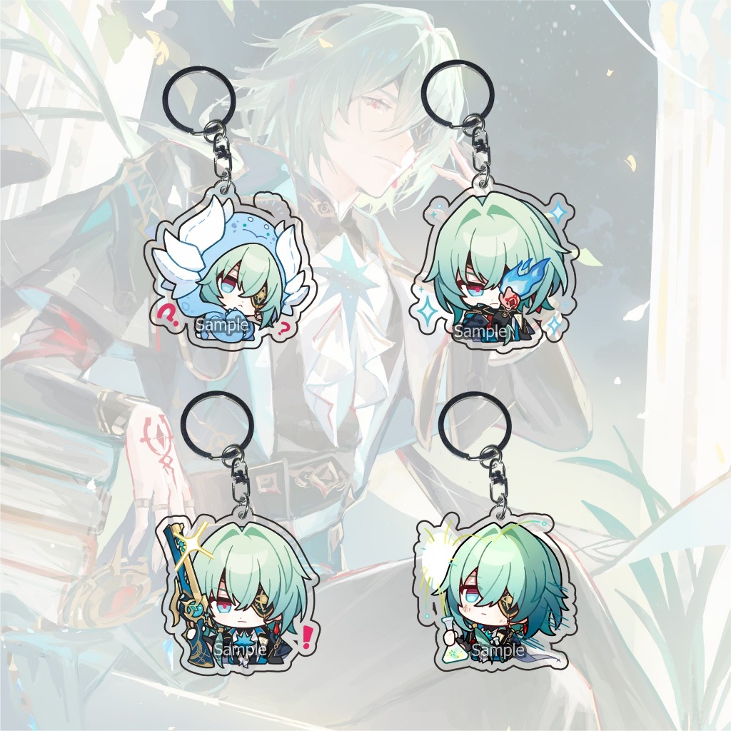 พวงกุญแจ GANTUNGAN Honkai Star Rail Anaxa - Ganci - พวงกุญแจ - อะนิเมะ - เกม - HSR