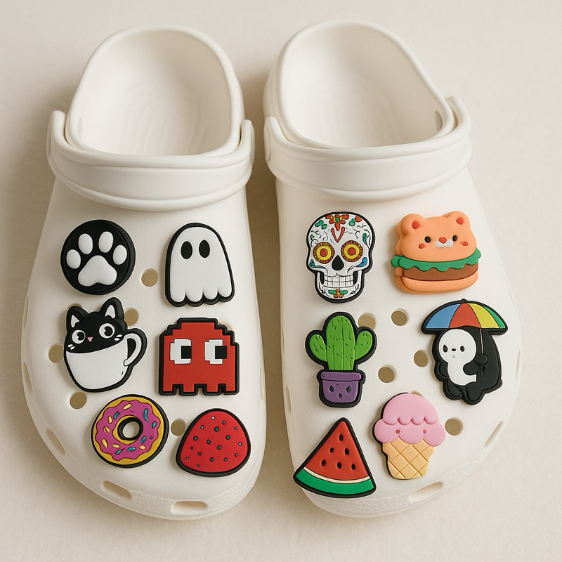 ว! No Face Rubber Shoe Pin Accessories (pc) 69350500