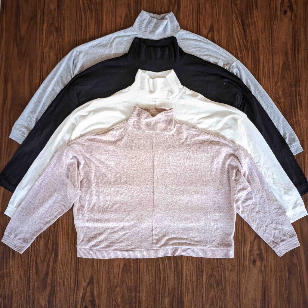 [LB-30] เสื้อสเวตเตอร์ครอปคอเต่าผู้หญิง L*cky Brand | เสื้อครอปคอเต่าผู้หญิง