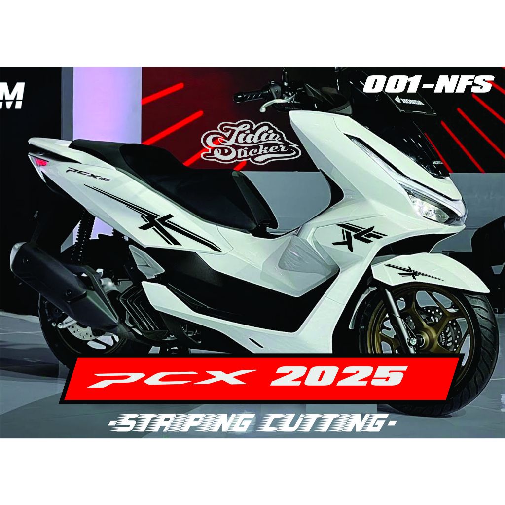 PCX 160 2025 สติ๊กเกอร์ตัดแถบ PCX 001-NFS
