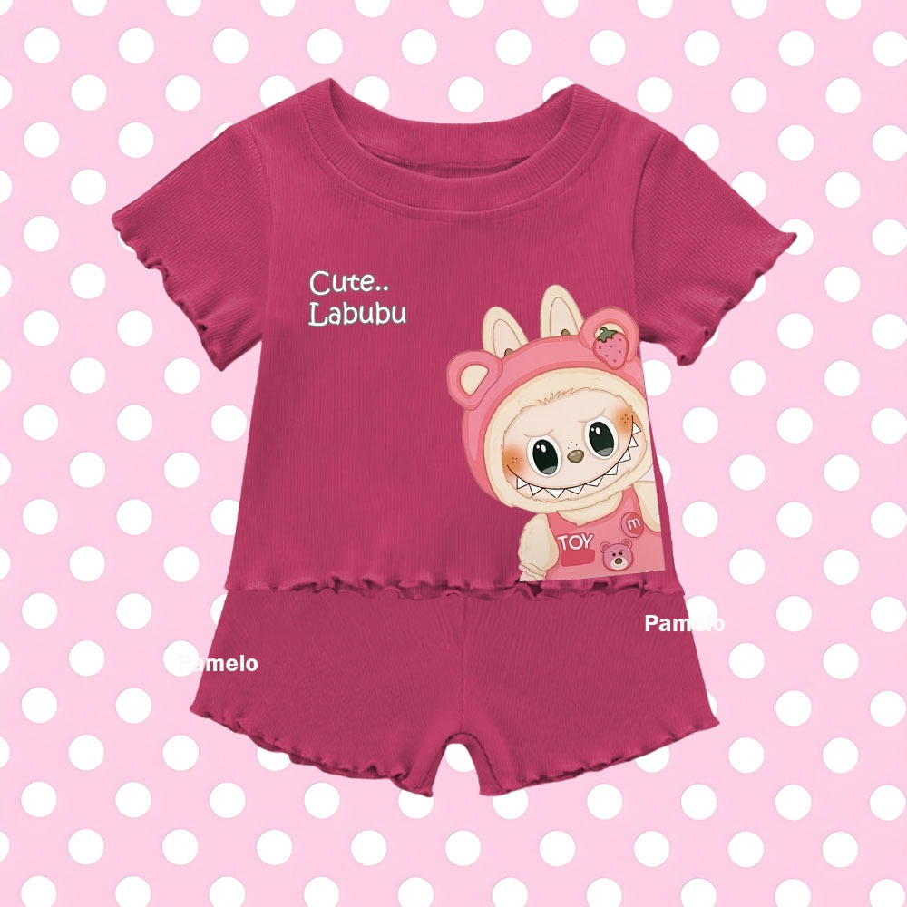 Pamelo.id ชุดถักเด็ก Unisex One ชุดพู่เด็ก Neci Labubu Losto Sanrio Viral CinnamorollLotso