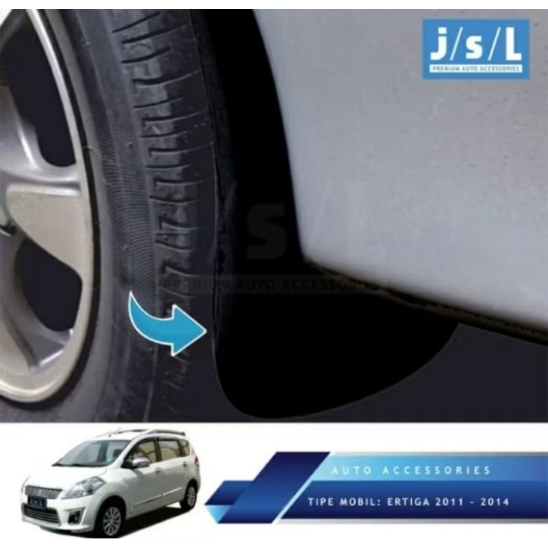 พรมบังโคลน พรมโคลนล้อ ERTIGA OLD 2011 - 2014 by JSL.