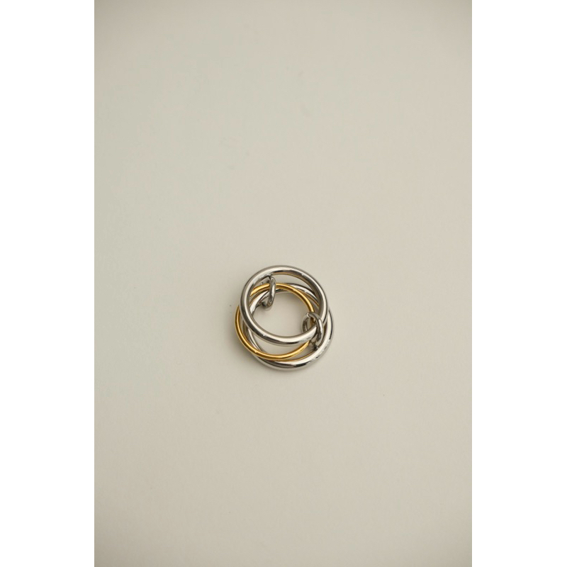 KYLIAN RING / MINIMALIST ANTI-RUST TRIPLE STAINLESS RING / MINIMALIST RING