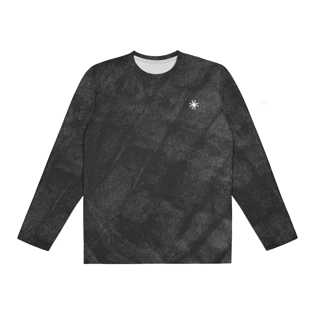 HLWN Running เสื้อแขนยาว Unisex สีดํา - Bliss