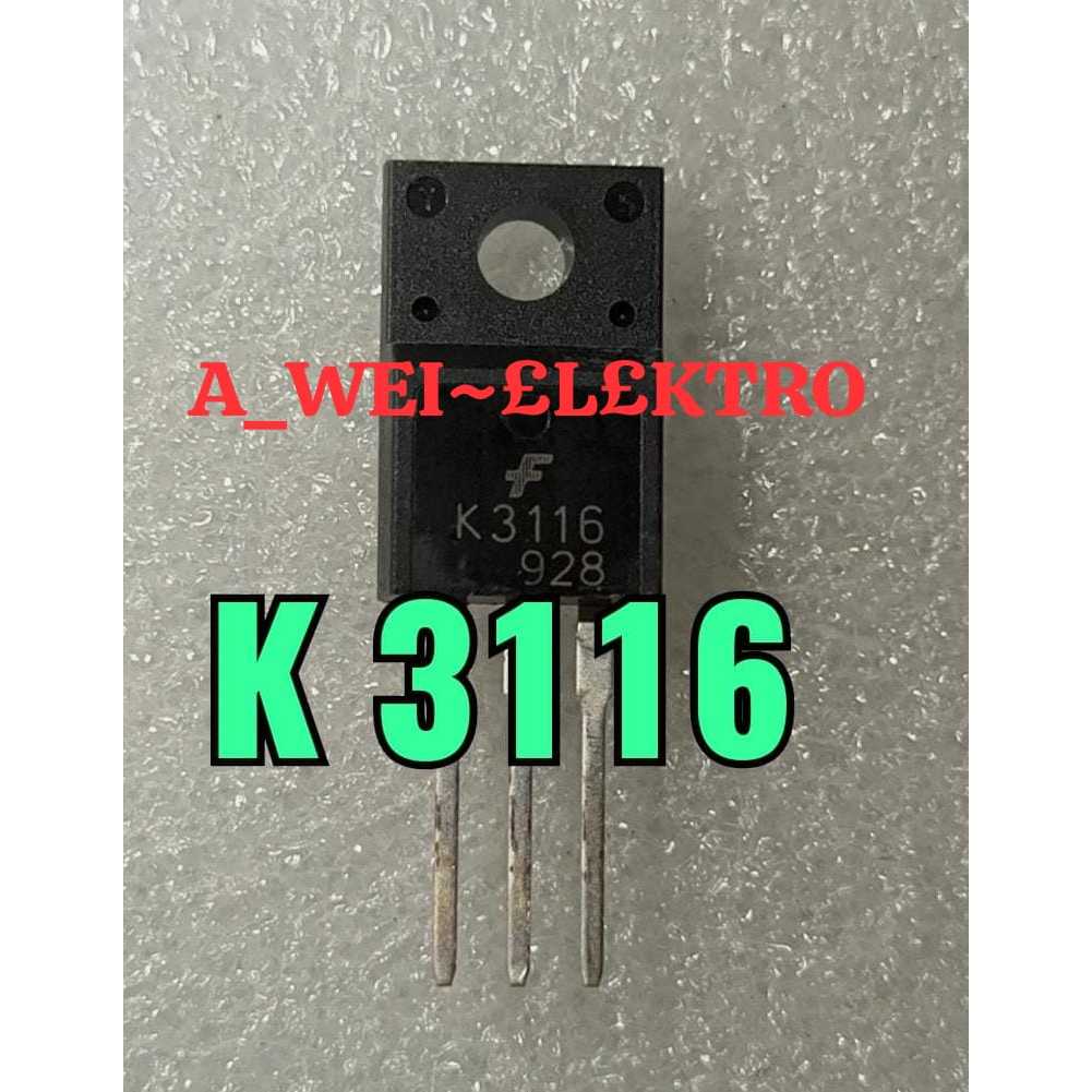 ราคา 1 ชิ้น K3116 K 3116 SK3116 SK 3116 2SK3116 2SK 3116 TR FET ทรานซิสเตอร์ MOSFER F