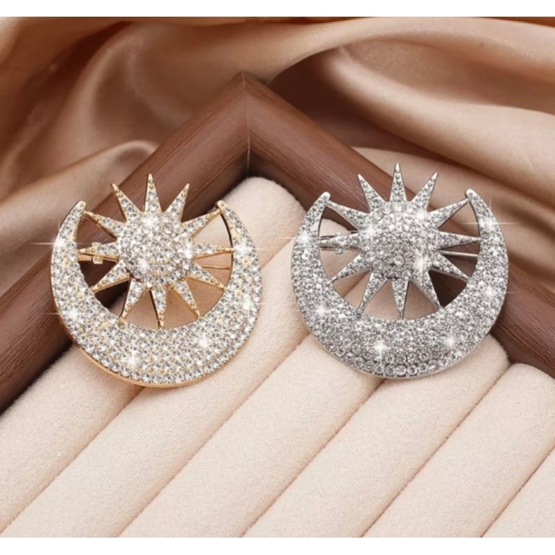 TANJAK บรูช สวยและยกระดับ MOON STAR HIJAB BNCH