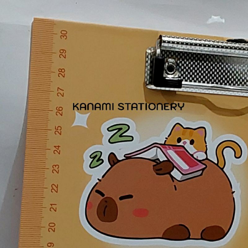 ฝนตก | CLIPBOARD บอร์ดถนน A4, F4 Folio, A3 Plain, Character