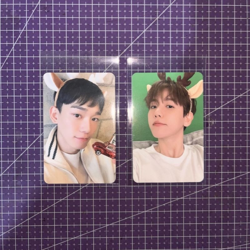 EXO BAEKHYUN CHEN PHOTOCARD (อ่าน DESCRIPTION)