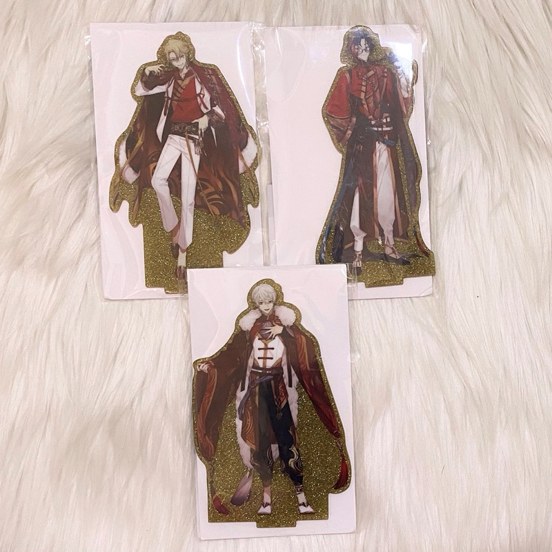 NIJISANJI JP EN Kaisei Kuzuha Luca Kaneshiro CNY ขาตั้งอะคริลิคกลิตเตอร์