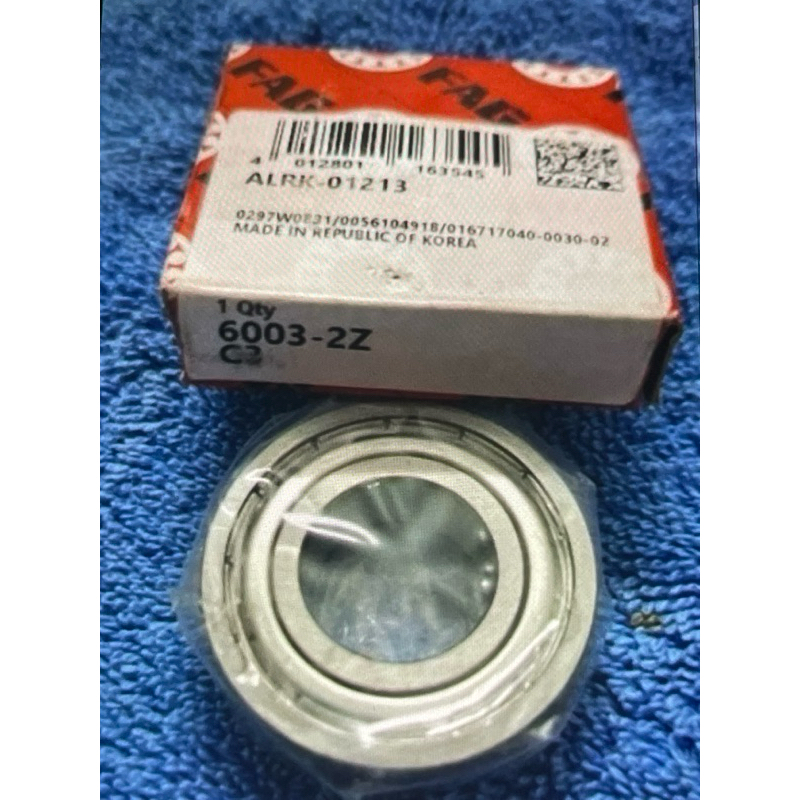 แบริ่ง 6003 ZZ / 6003 ZZ C3 FAG ORIGINAL