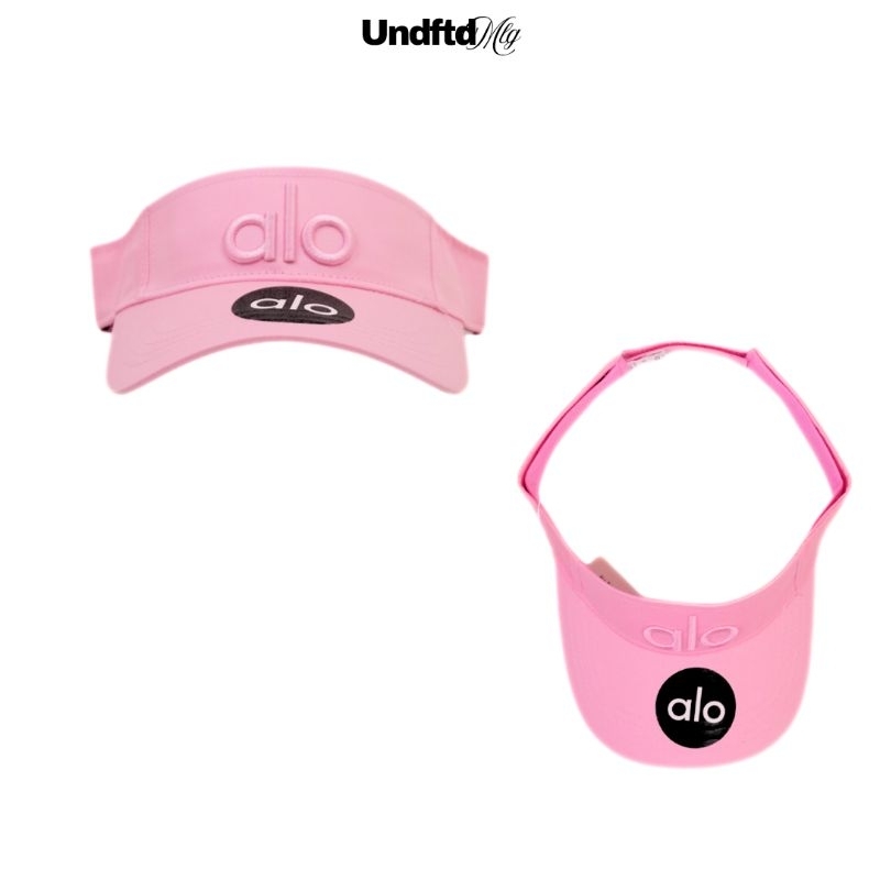 UD ALO CAPS VISOR PINK/WHITE/BLACK