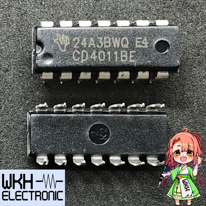 CD4011 CD4011BE HEF4011 HCF4011 TC4011BP DIP14 DIP-14 IC AK70