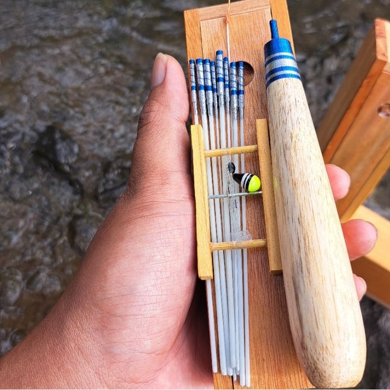 Tanago Microfishing Rod 110 cm SetBox Linear - Fiber Optic Rod SetBox ตาม Fofo