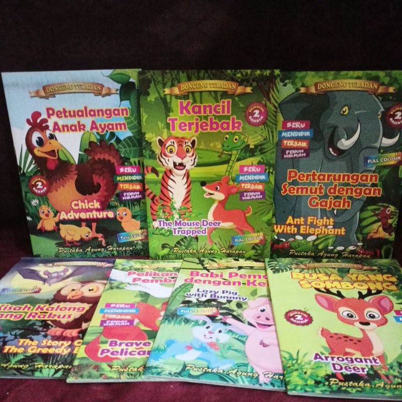 ANIMAL EXAMPLE FAIRY TALES FOR CHILDREN (ph/pas A5)