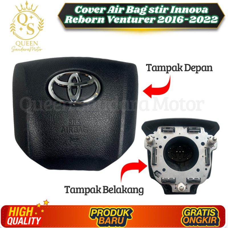 Innova Reborn Venturer 2016-2022 ฝาครอบพวงมาลัย Air Bag Cover