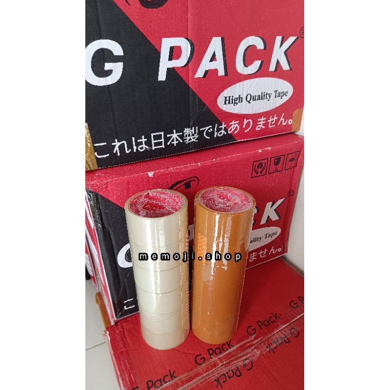 เทปท่อ OPP G.PACK 45mm x 25mtr