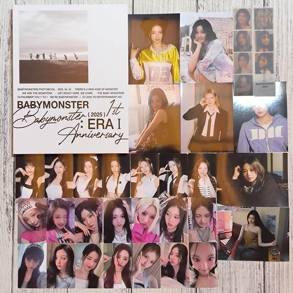 BABYMONSTER - BABYMONSTER: ERA I ครบรอบ 1 ปี PHOTOBOOK SHARING PHOTOCARD