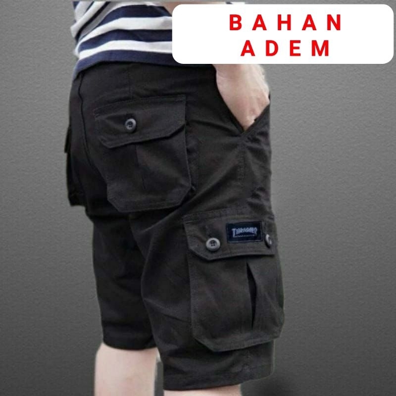 WHATS MORE HITS กางเกงคาร์โก้สั้นผู้ชาย / กางเกงคาร์โก้สั้นผู้ชาย