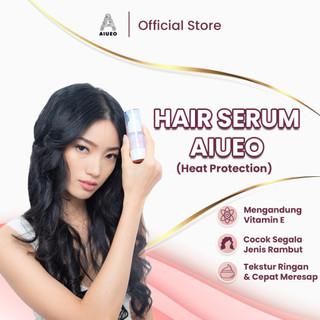 AIUEO Heat Protection Cream 21ML - Hair Recovery / Vitamin Rambut / Serum Rambut