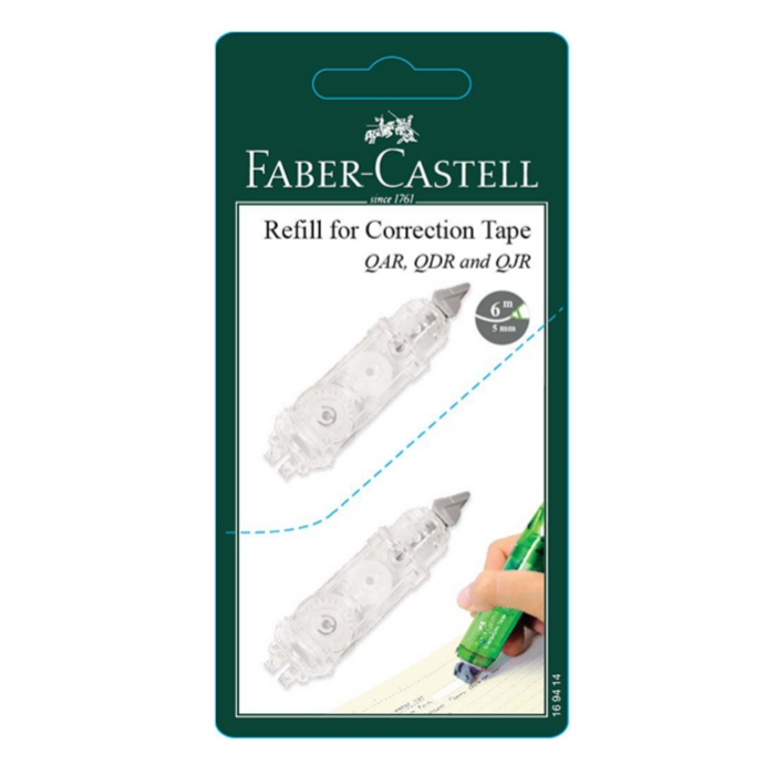เทปลบคําผิดแบบเติม - Faber Castell QJR-506 & QAR-506