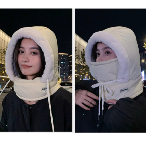 Ushanka Winter Unisex lading Mask Beanie Hat สําหรับผู้ชายและผู้หญิง