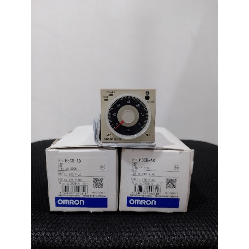 OMRON H3CR-A8 220VAC TIMER ดั้งเดิม