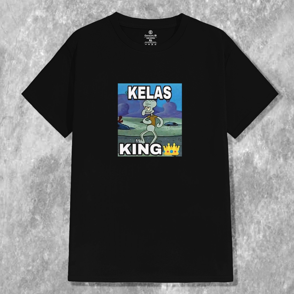 เสื้อยืด King Class WA Meme Sticker WA Last Cool