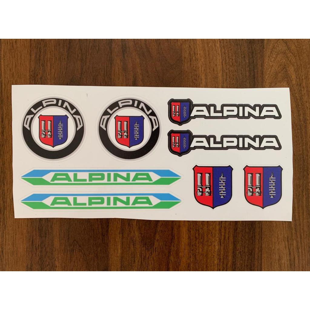 ชุดสติ๊กเกอร์ BMW Alpina