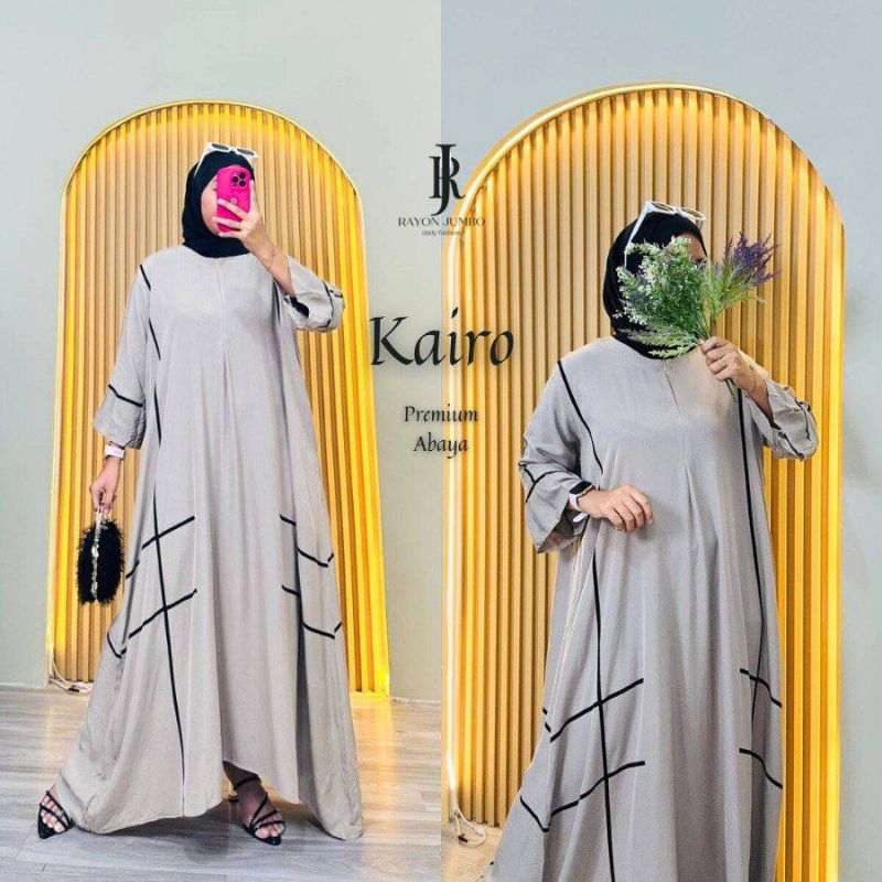 Kairo abaya Gamis ใหม่ล่าสุดทําจากเรยอน
