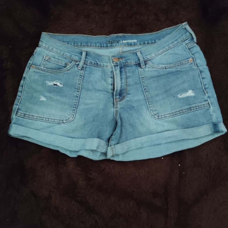 กางเกงยีนส์ขาสั้นผู้หญิง OLD NAVY