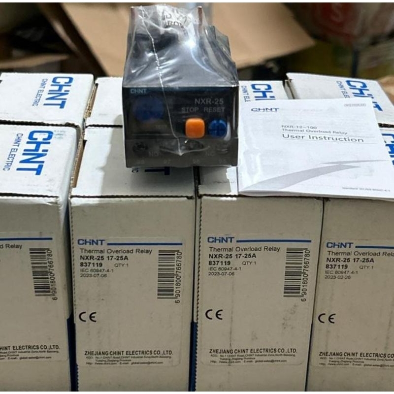 THERMAL OVERLOAD RELAY CHINT NXR-25 (17-25A)