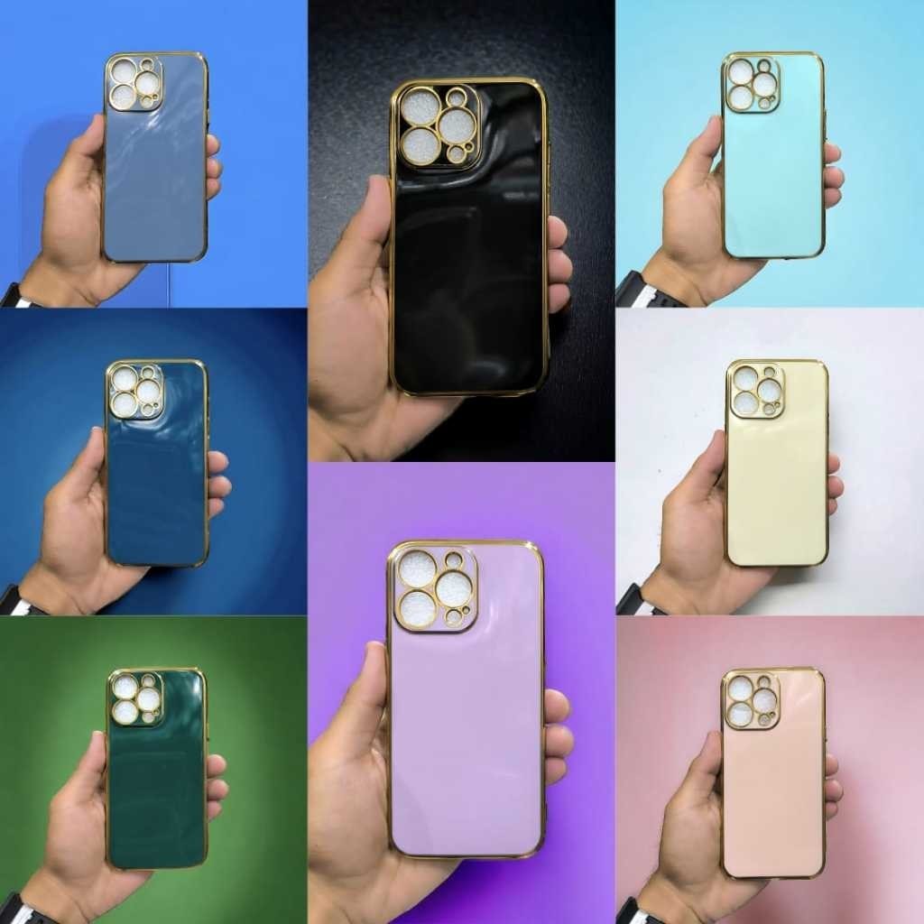 วิฟ Y75 5G | | Y91 | Y91C | Y93 | Y95 [ PREMIUM CASE LISTCROME COLOR GLOSSY SOFT CASE SILICONE KILAT