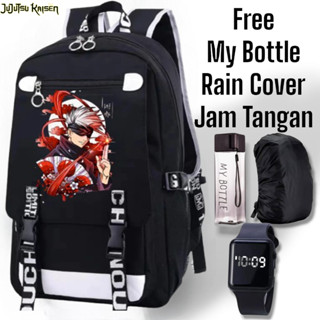 HIJAZ BAG - Jujutsu Kaisen Gojo Satoru กระเป๋านักเรียนอนิเมะ…