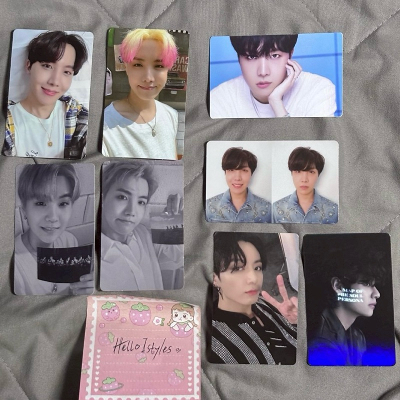 Photocard BTS อย่างเป็นทางการ Jhope Jungkook Taehyung Suga BE Butter LD Proof LYS Tear MOTS เส้นทาง 