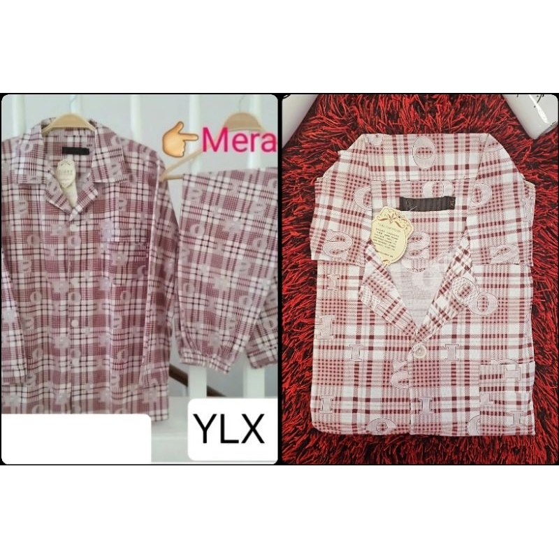 KATUN Premium Long Pyjamas for Men, ชุดนอนผ้าฝ้ายแขนยาวระดับพรีเมียมสําหรับผู้ชายและกางเกงขายาว