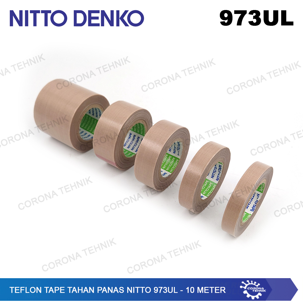 ยาว 10 เมตร - เทปเทฟลอนทนความร้อน NITTO 973UL