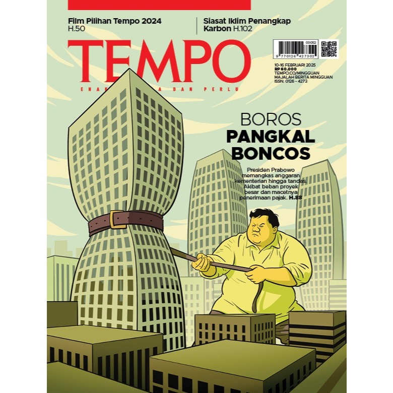 นิตยสาร Tempo Ed 5352 BOROS PANGKAL BONCOS (10 กุมภาพันธ์ 2025)