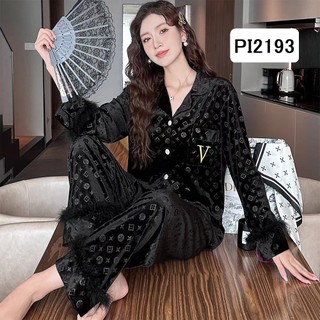 PIYAMA BAJU TIDUR WANITA PP BLUDRU PI2193
